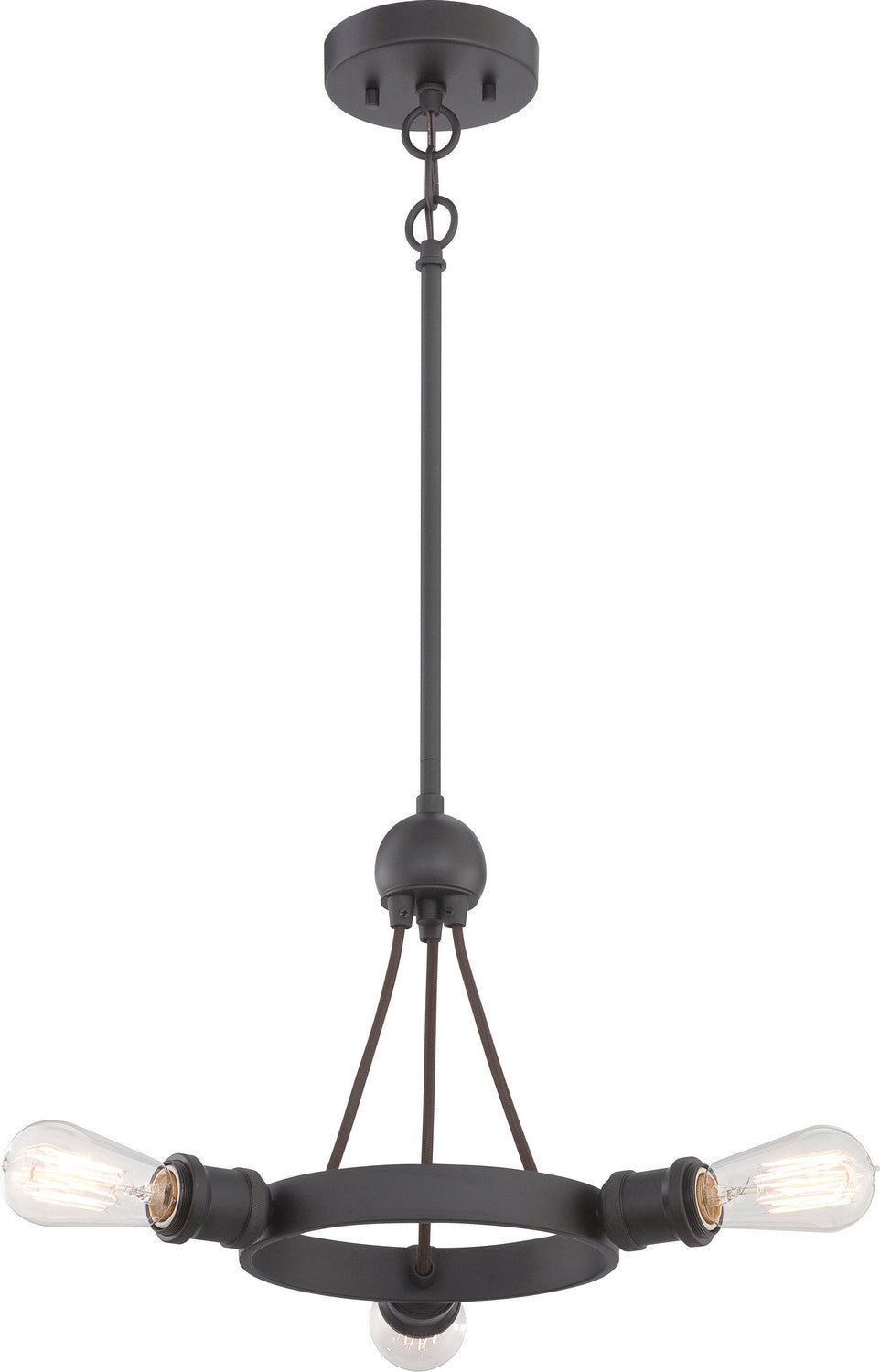 Nuvo Paxton 60-5723 Chandelier Light - Aged Bronze