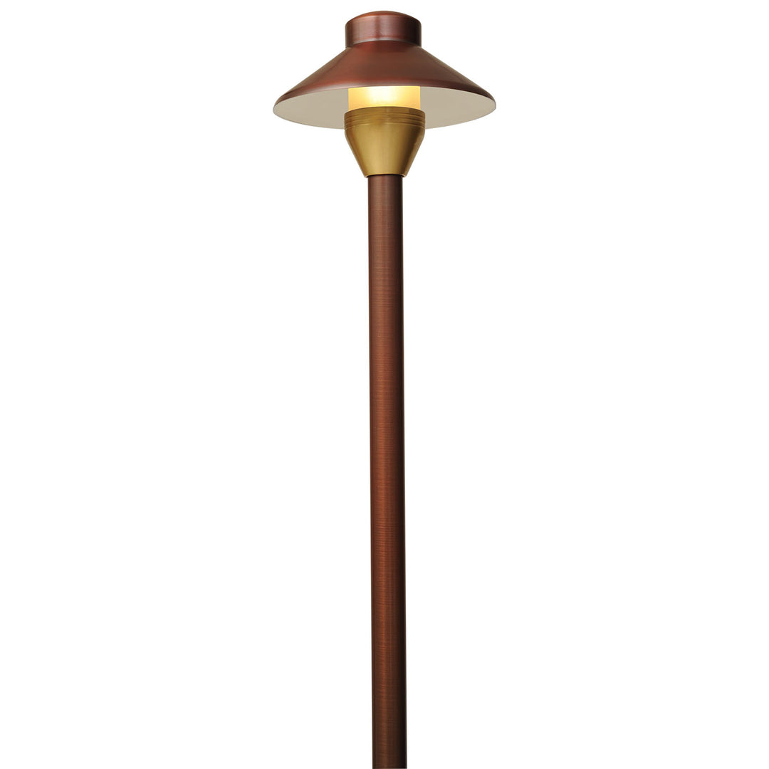 Dauer Lighting 489956 Fiji Landscape Fixture Landscape Light Copper/Antique/Verde