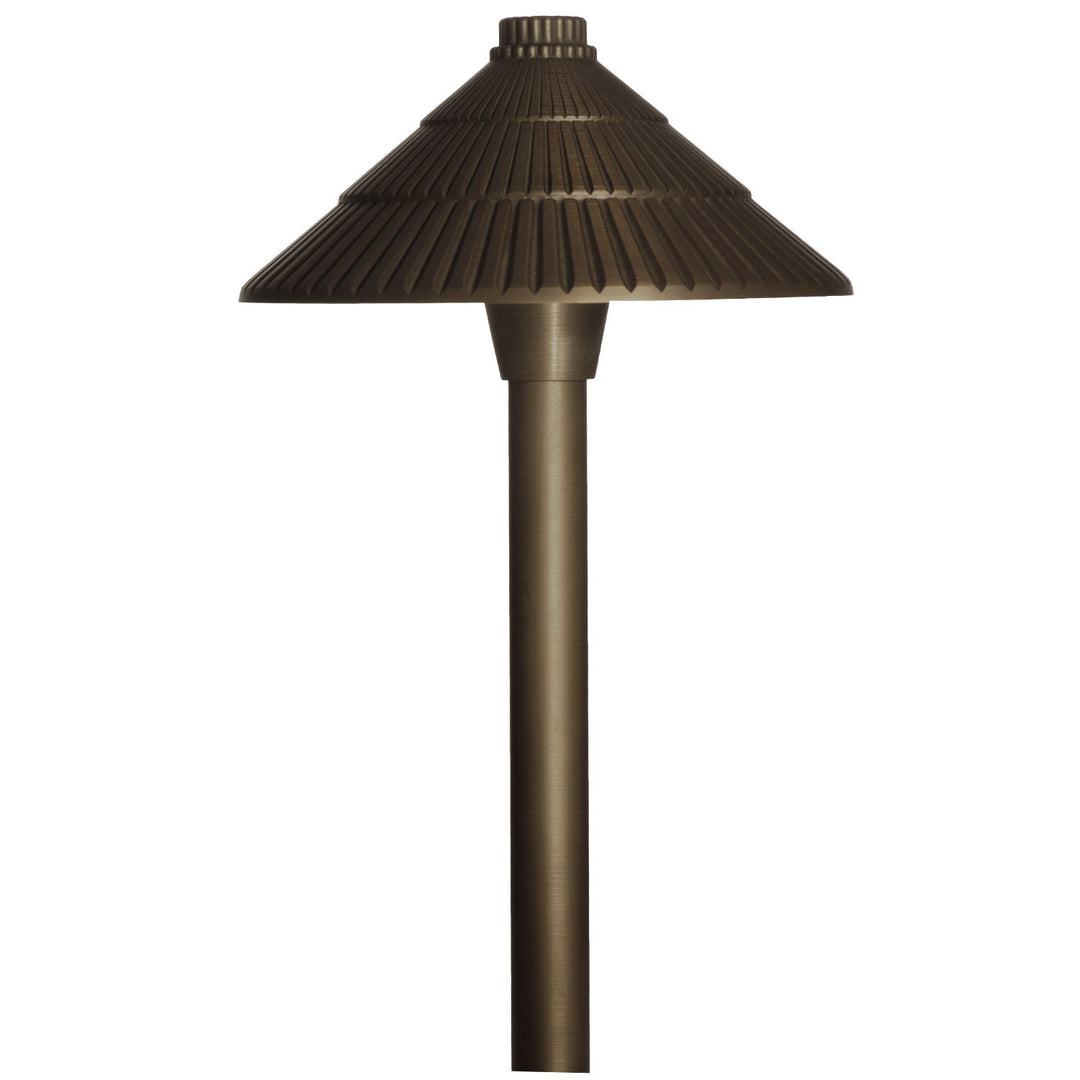 Dauer Lighting 490022 Kona-Tiki Landscape Fixture Landscape Light Brass