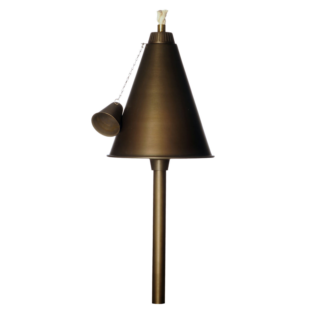 Dauer Lighting 490028 Tortuga Landscape Fixture Landscape Light Brass