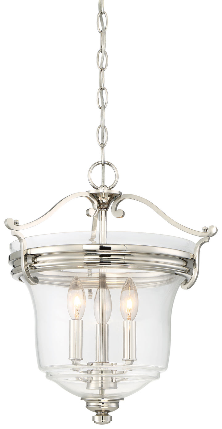 Minka-Lavery Audrey'S Point 3297-613 Pendant Light - Polished Nickel