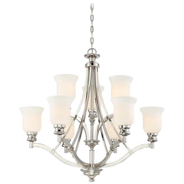 Minka-Lavery Audrey'S Point 3299-613 Chandelier Light - Polished Nickel