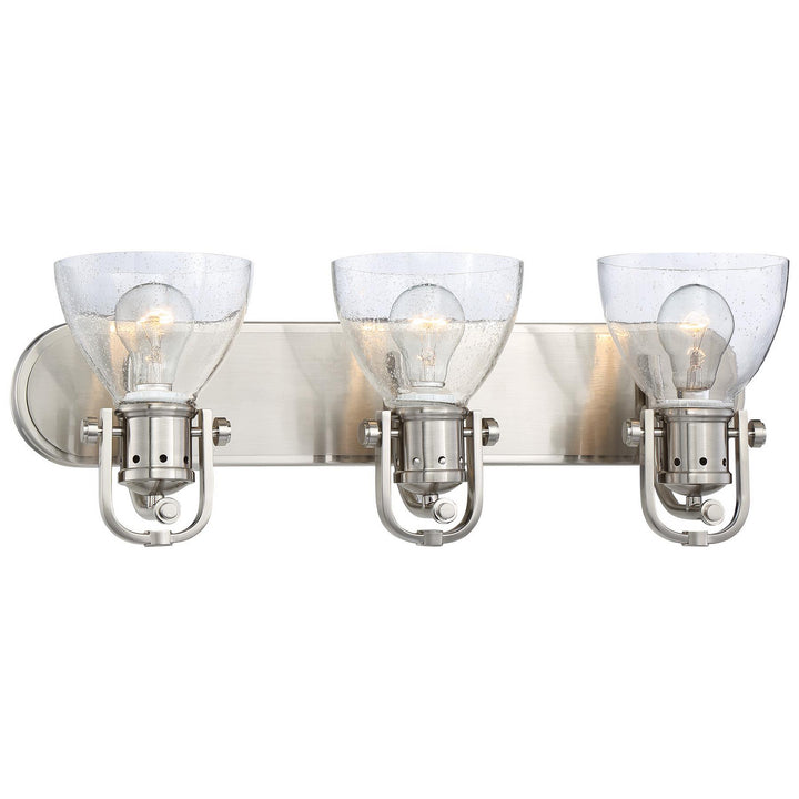 Minka-Lavery 3413-84 Bath Vanity Light 24 in. wide - Brushed Nickel