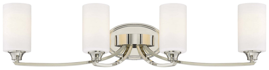 Minka-Lavery Tilbury 3984-613 Bath Vanity Light 34 in. wide - Polished Nickel