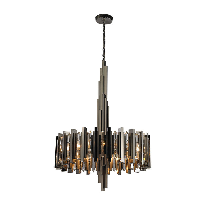 Elk Industrialist 1140-016 Chandelier Light - Black Nickel