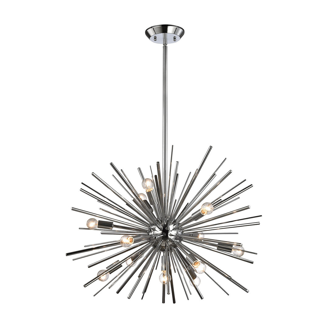 Elk Starburst 1140-024 Pendant Light - Polished Chrome