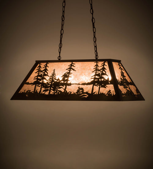 Meyda Tiffany Tall Pines 72132 Pendant Light - Antique Copper