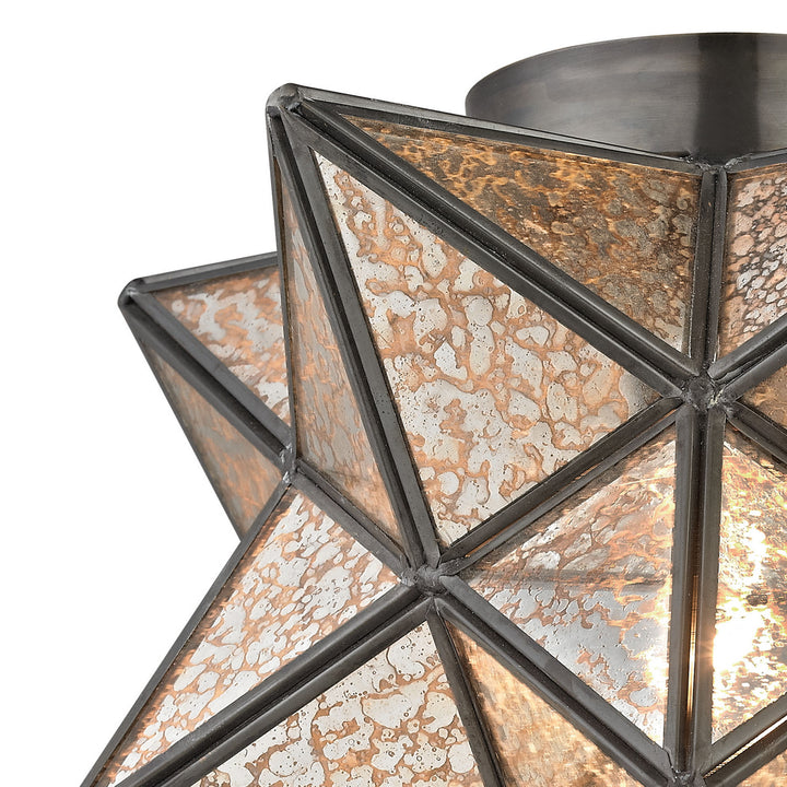 Elk Moravian Star 1145-004 Ceiling Light - Oil Rubbed Bronze