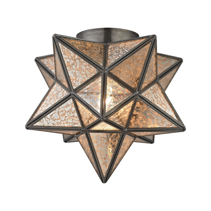 Elk Moravian Star 1145-004 Ceiling Light - Oil Rubbed Bronze