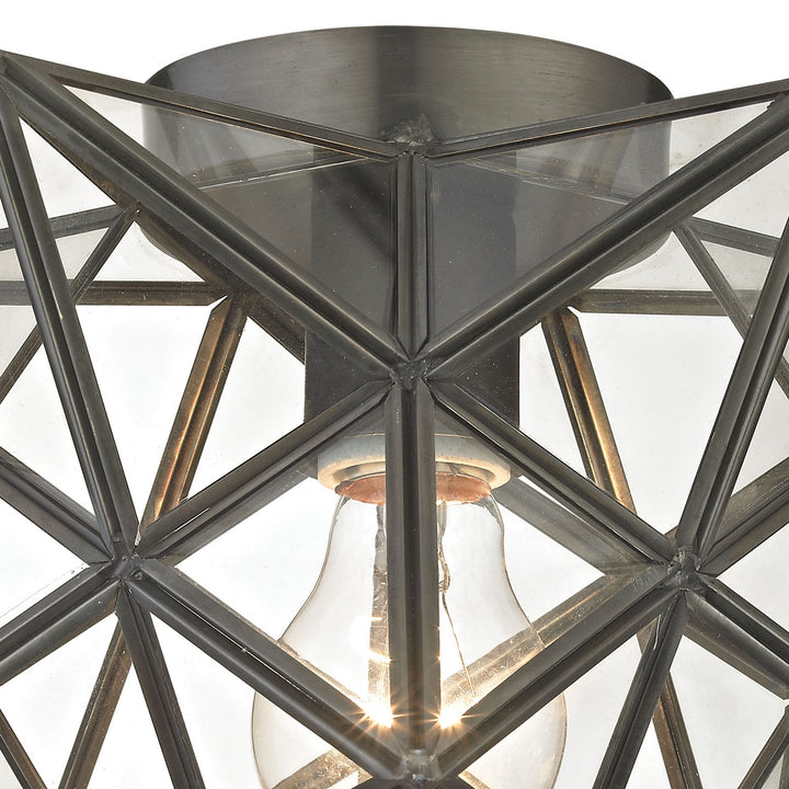 Elk Moravian Star 1145-005 Ceiling Light - Oil Rubbed Bronze