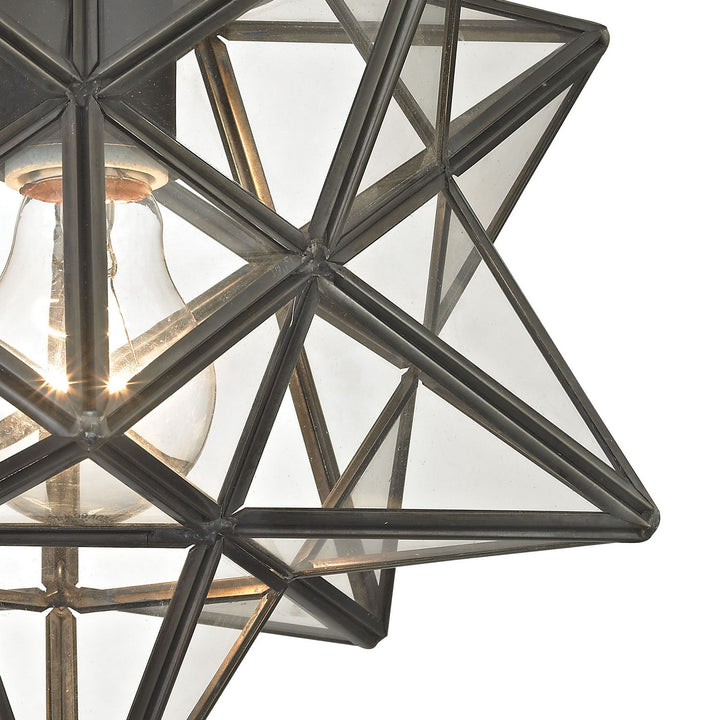 Elk Moravian Star 1145-005 Ceiling Light - Oil Rubbed Bronze