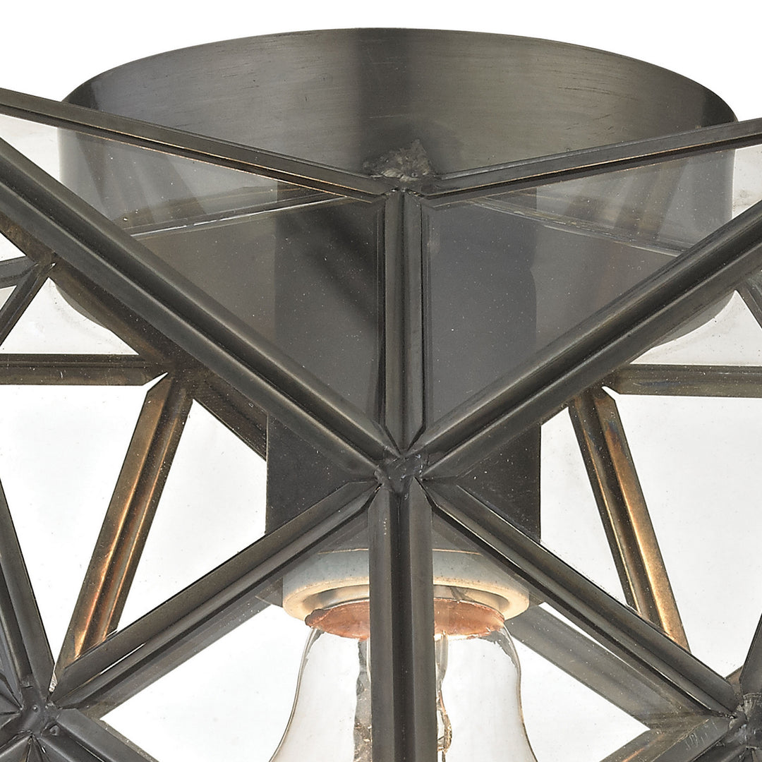 Elk Moravian Star 1145-005 Ceiling Light - Oil Rubbed Bronze