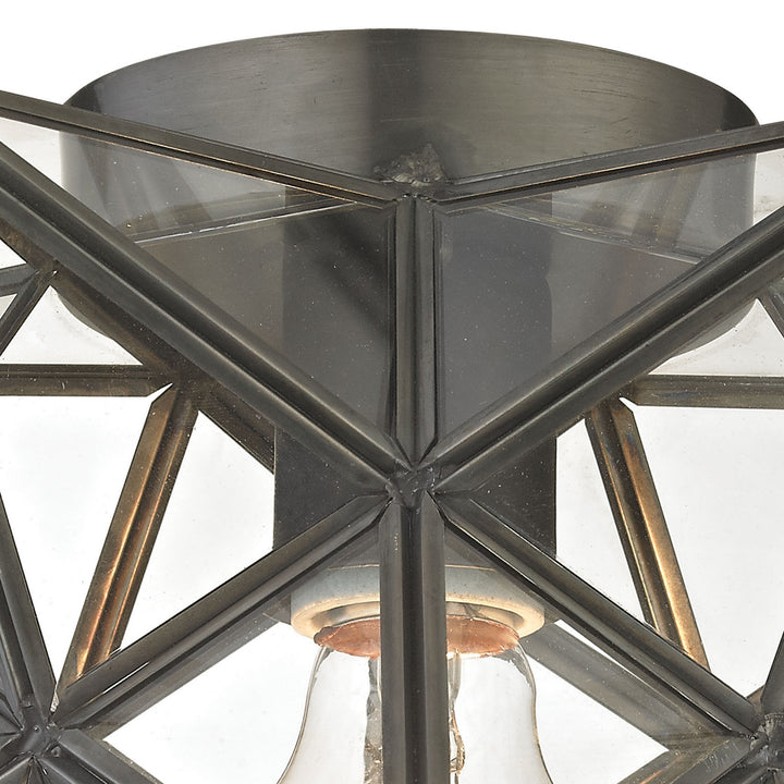 Elk Moravian Star 1145-005 Ceiling Light - Oil Rubbed Bronze