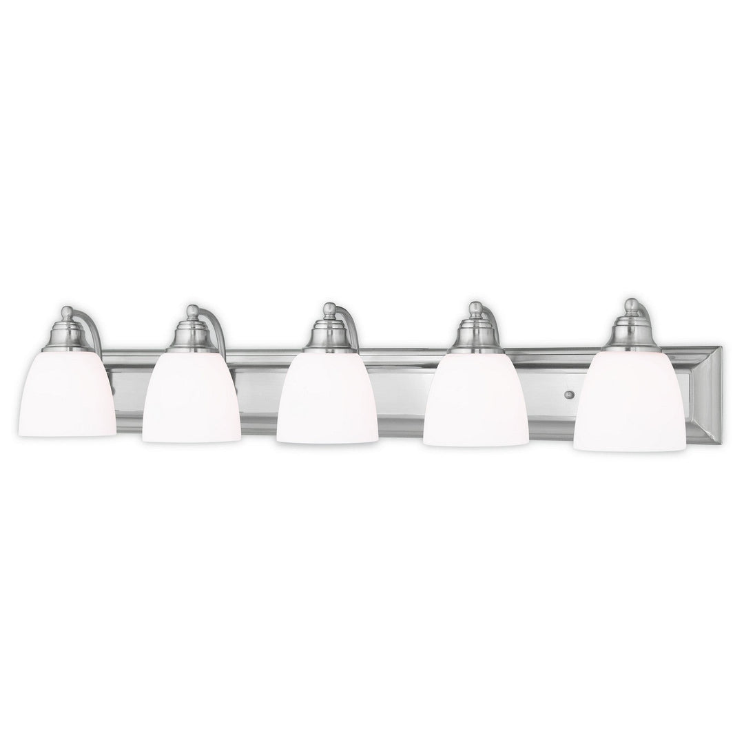 Livex Springfield 10505-91 Bath Vanity Light 36 in. wide - Brushed Nickel