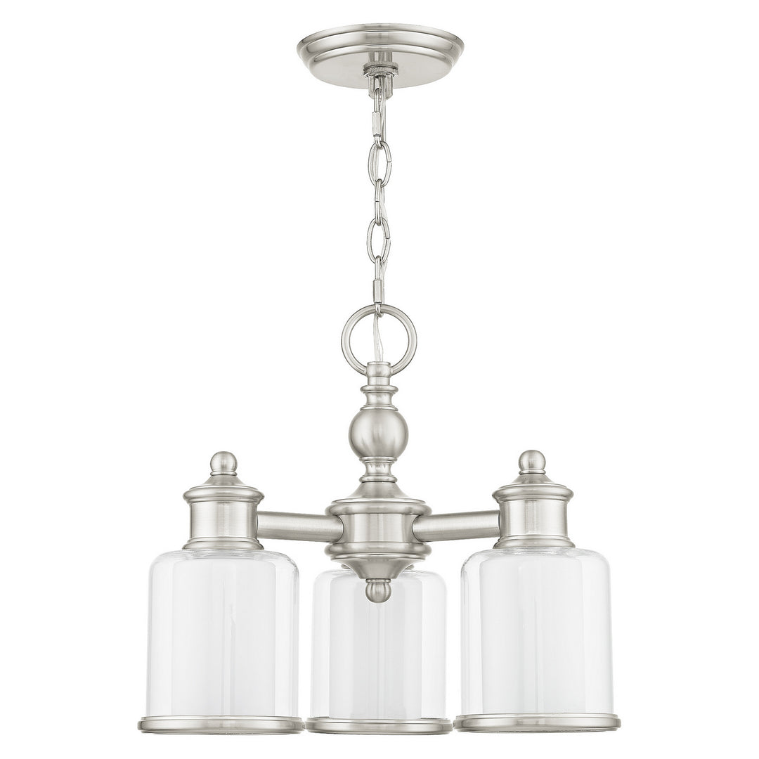 Livex Middlebush 40203-91 Chandelier Light - Brushed Nickel