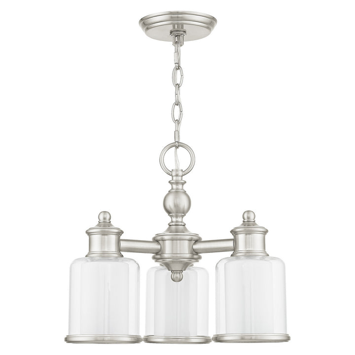 Livex Middlebush 40203-91 Chandelier Light - Brushed Nickel