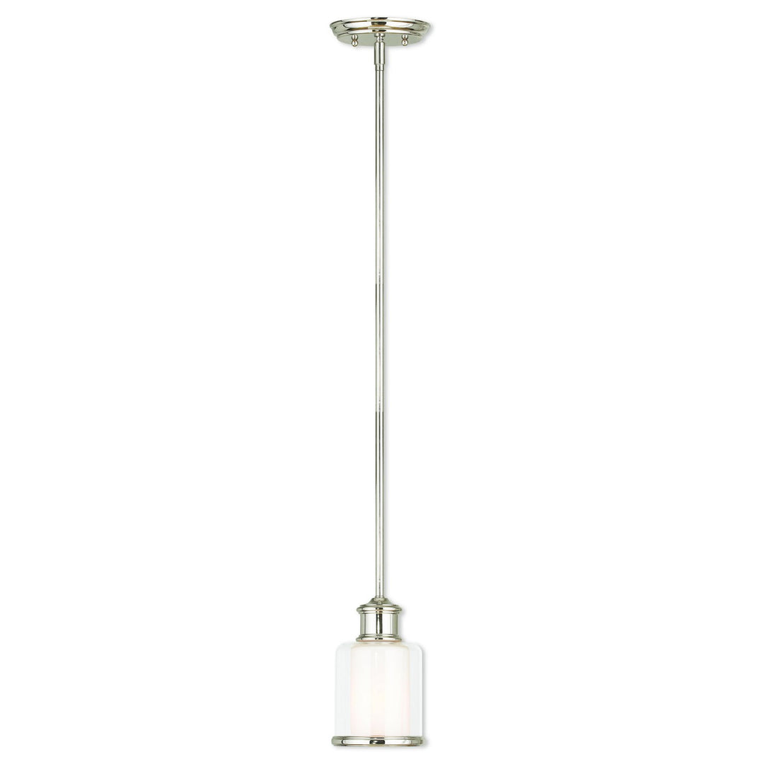 Livex Middlebush 40210-35 Pendant Light - Polished Nickel