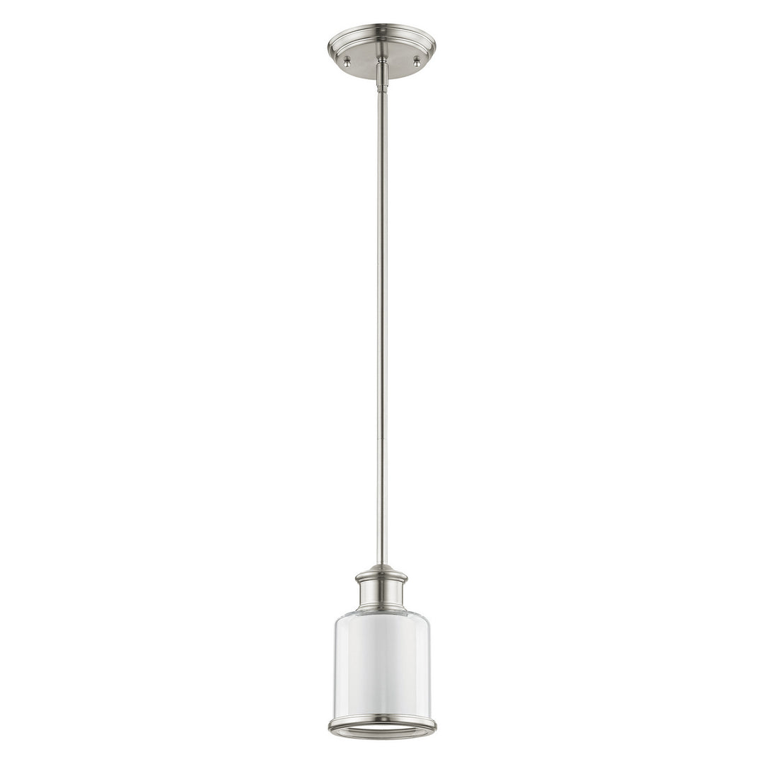 Livex Middlebush 40210-91 Pendant Light - Brushed Nickel