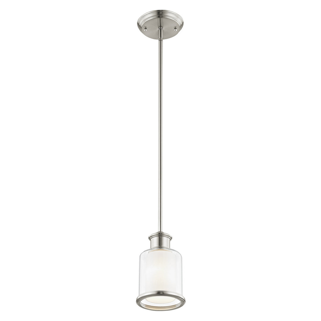 Livex Middlebush 40210-91 Pendant Light - Brushed Nickel