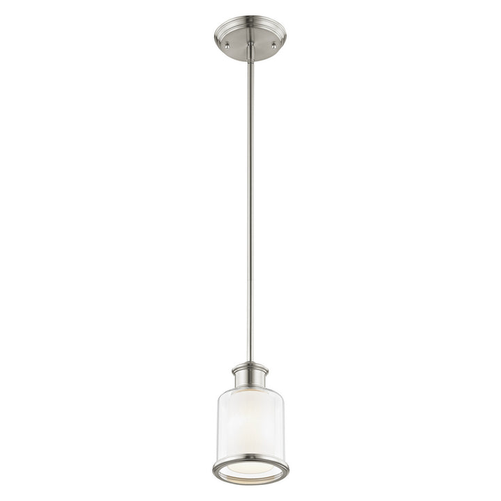 Livex Middlebush 40210-91 Pendant Light - Brushed Nickel