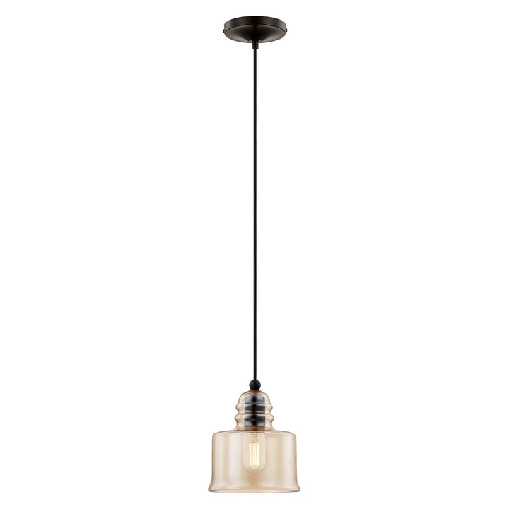 Livex Hand Blown Art Glass Mini Pendants 40630-92 Pendant Light - English Bronze
