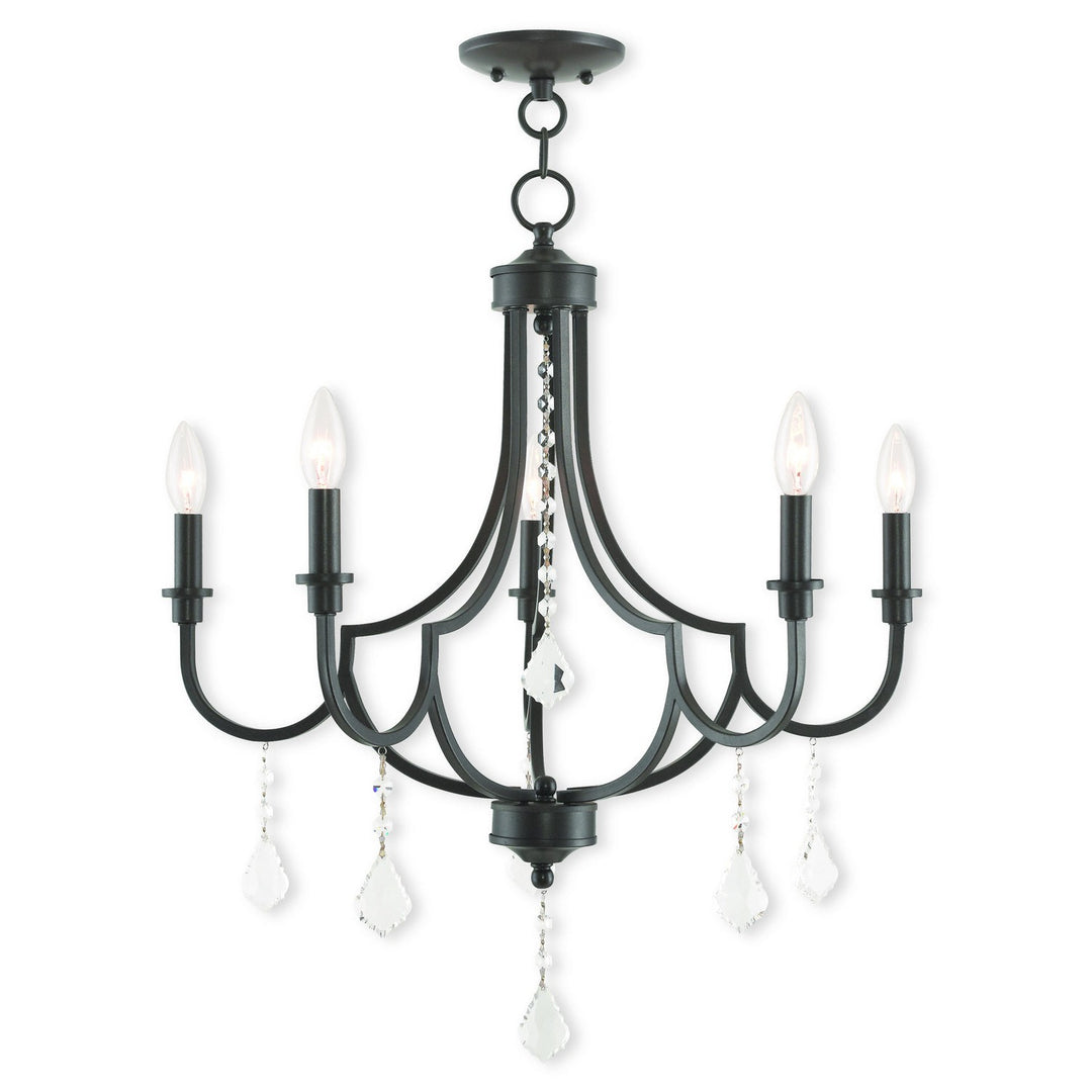 Livex Glendale 40885-92 Chandelier Light - English Bronze