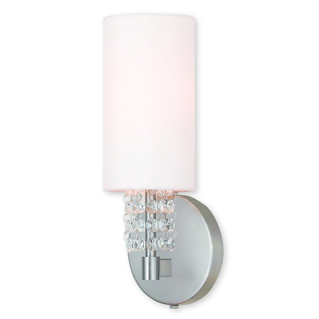 Livex Carlisle 51030-91 Wall Sconce Light - Brushed Nickel