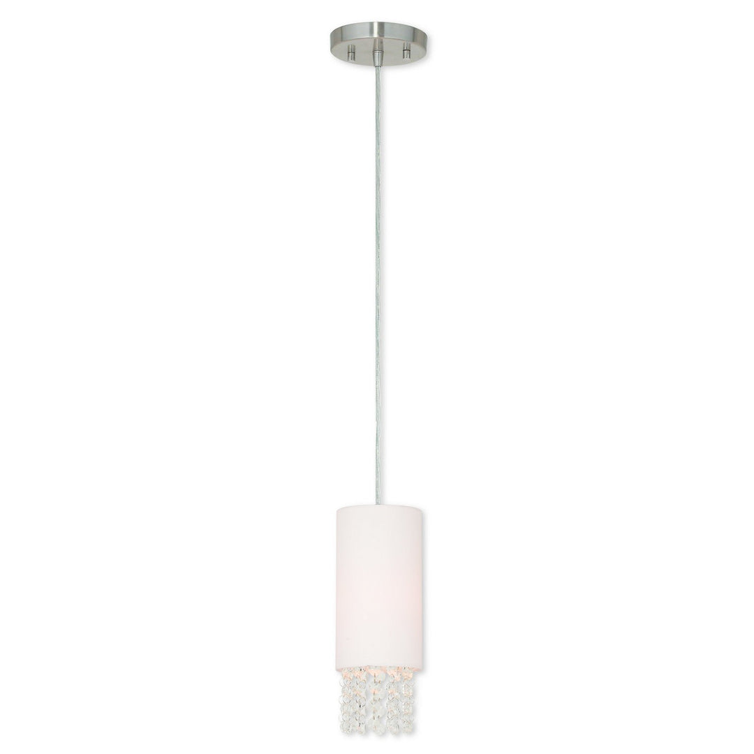 Livex Carlisle 51031-91 Pendant Light - Brushed Nickel