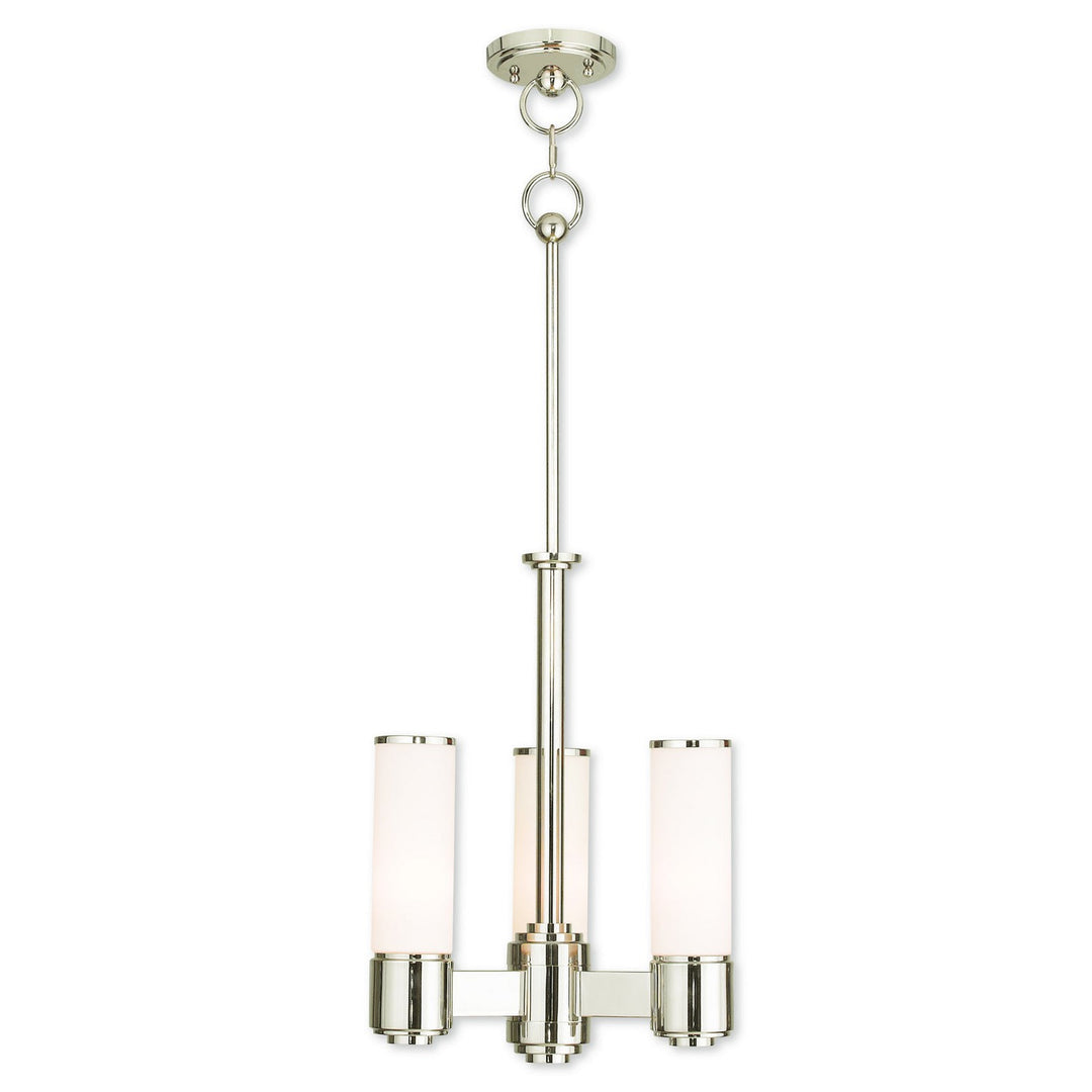Livex Weston 52103-35 Chandelier Light - Polished Nickel