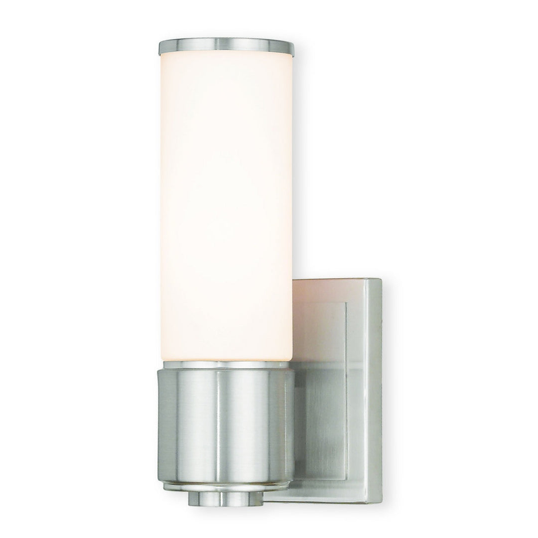 Livex Weston 52121-91 Wall Sconce Light - Brushed Nickel