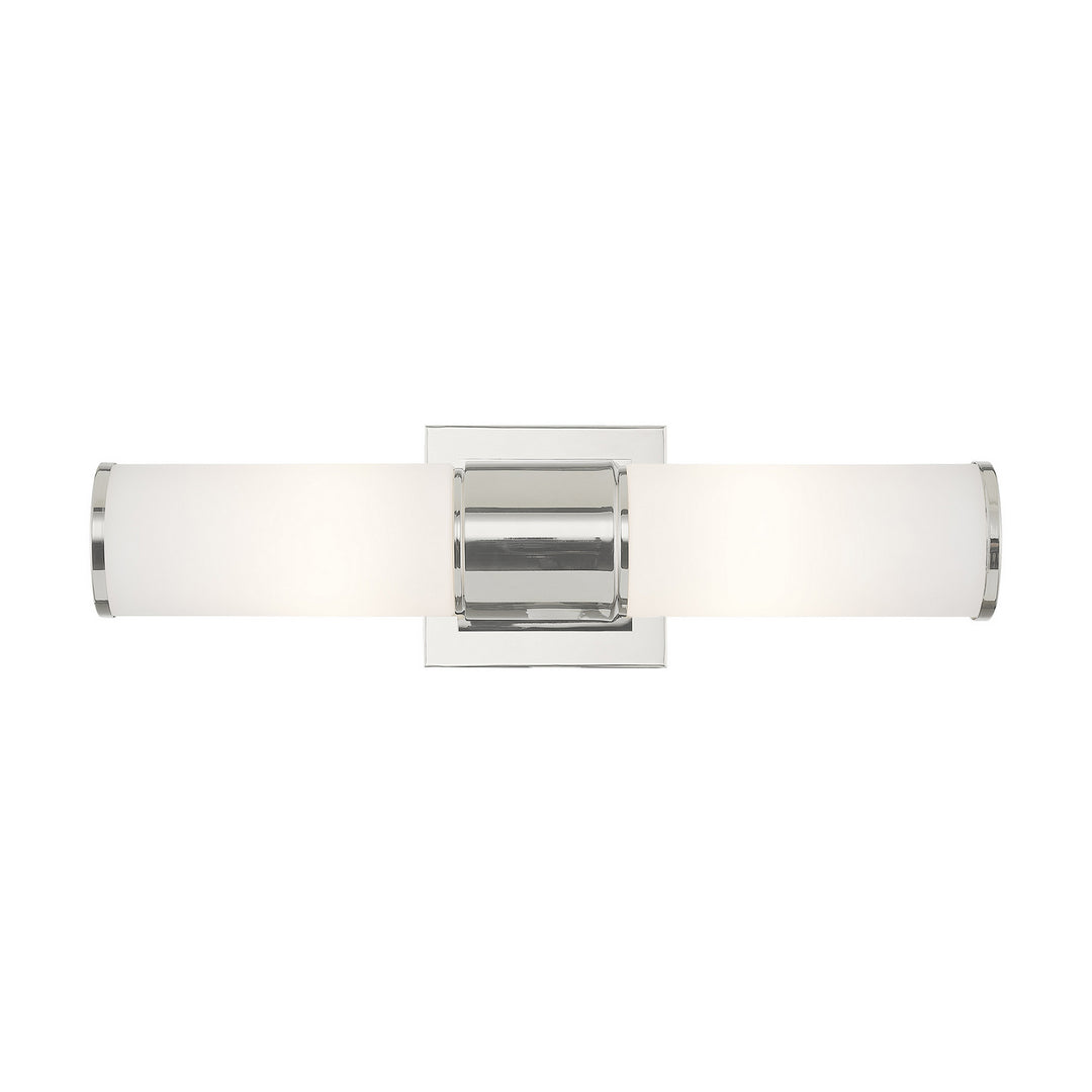 Livex Weston 52122-35 Wall Sconce Light - Polished Nickel