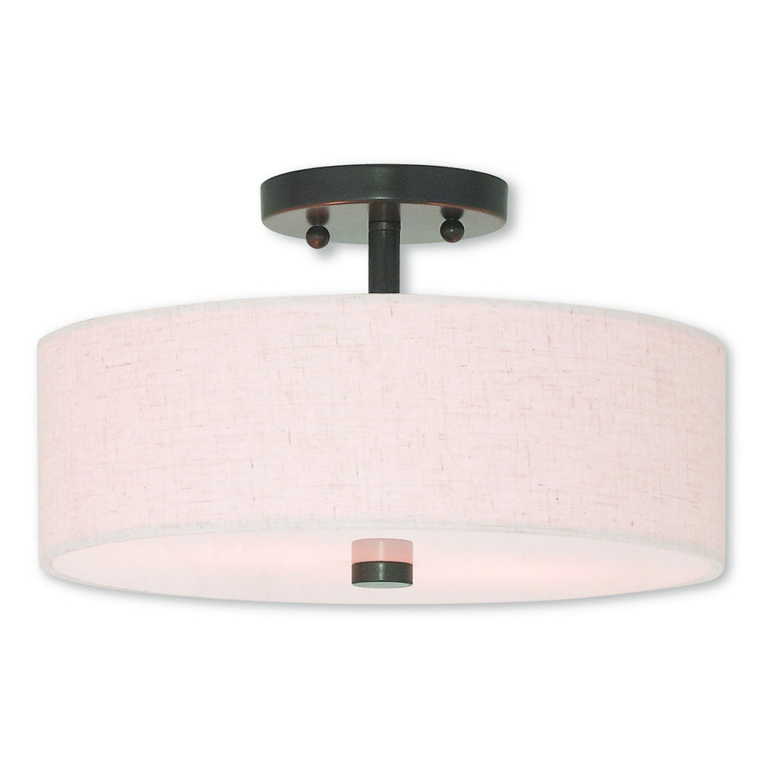 Livex Monroe 52134-92 Ceiling Light - English Bronze