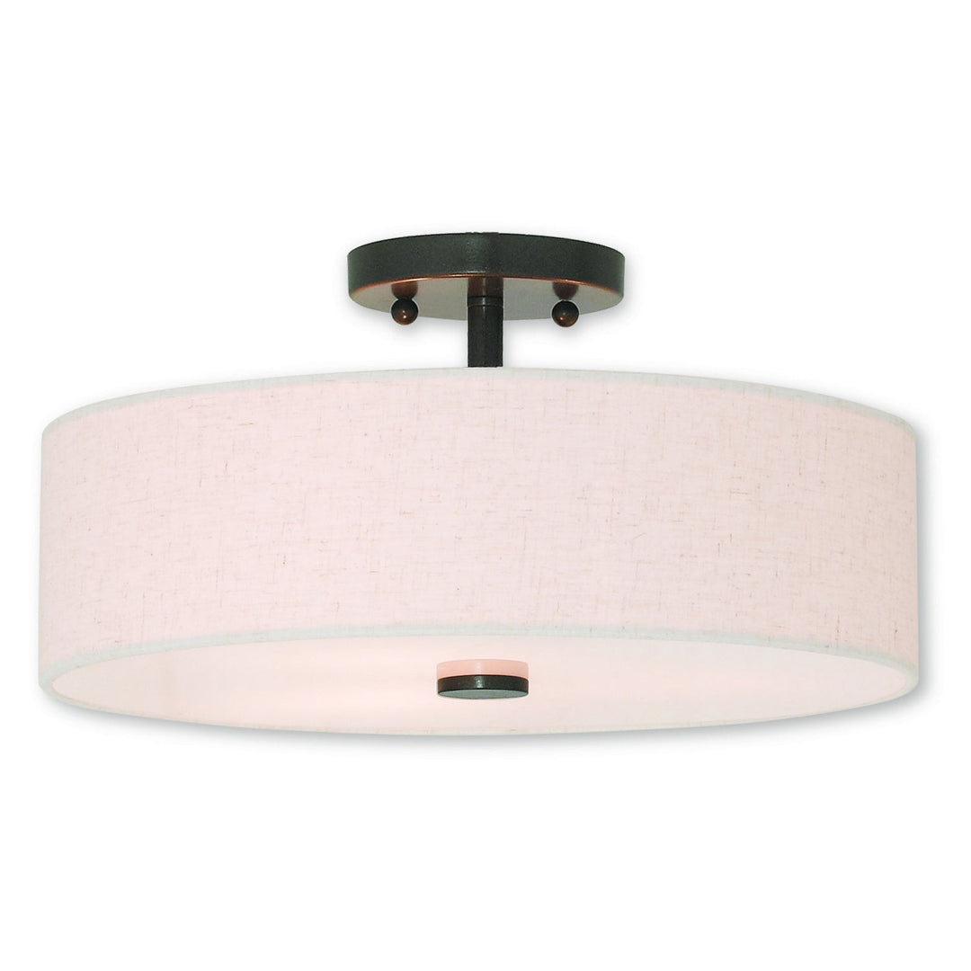 Livex Monroe 52135-92 Ceiling Light - English Bronze