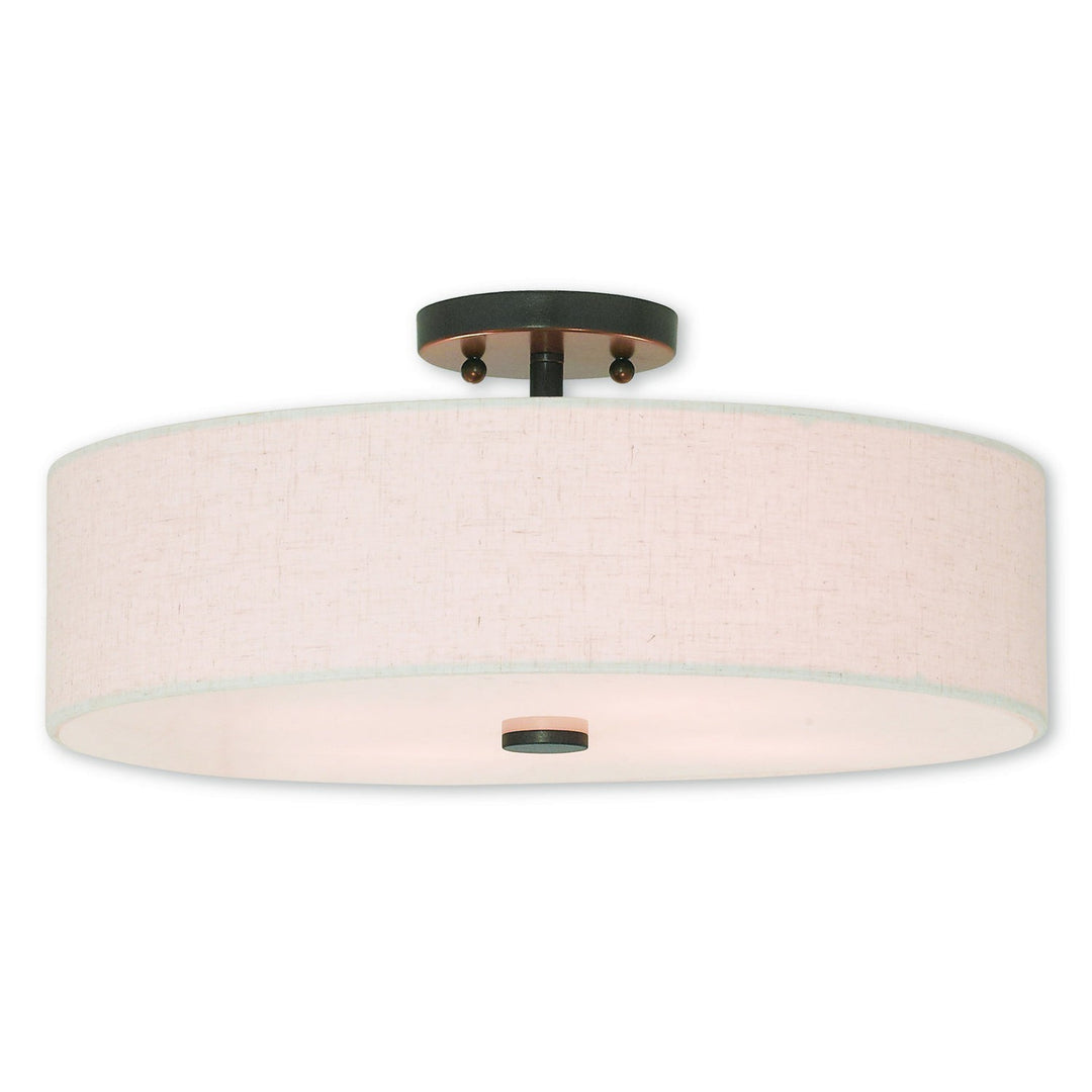 Livex Monroe 52136-92 Ceiling Light - English Bronze