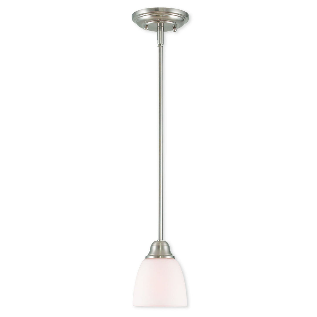 Livex Somerville 53850-91 Pendant Light - Brushed Nickel