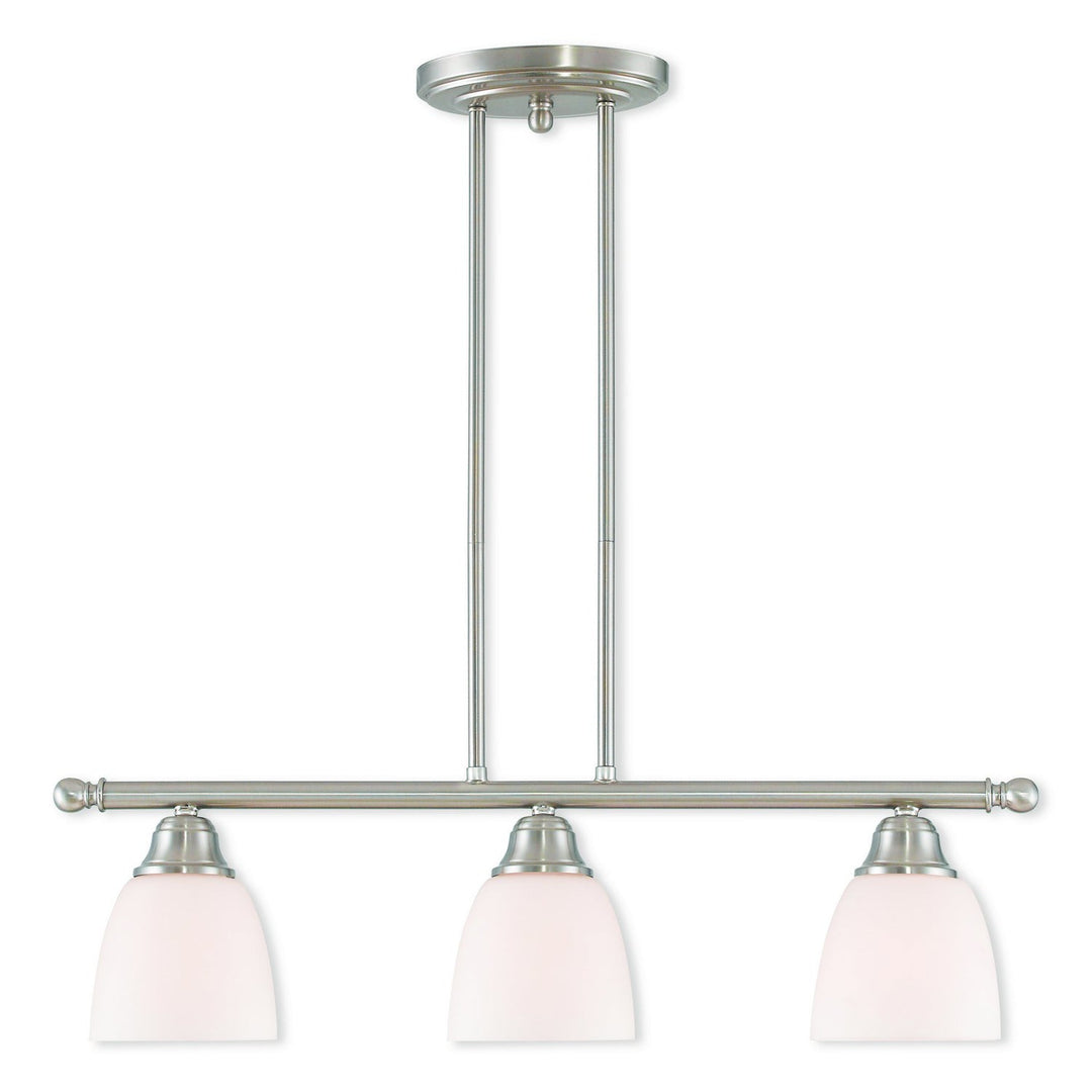 Livex Somerville 53854-91 Pendant Light - Brushed Nickel