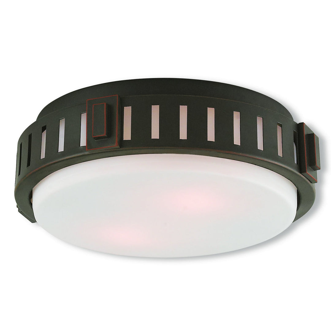 Livex Portland 65511-67 Ceiling Light - Olde Bronze