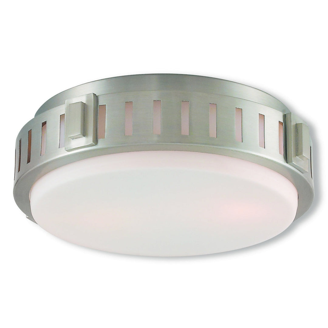 Livex Portland 65511-91 Ceiling Light - Brushed Nickel