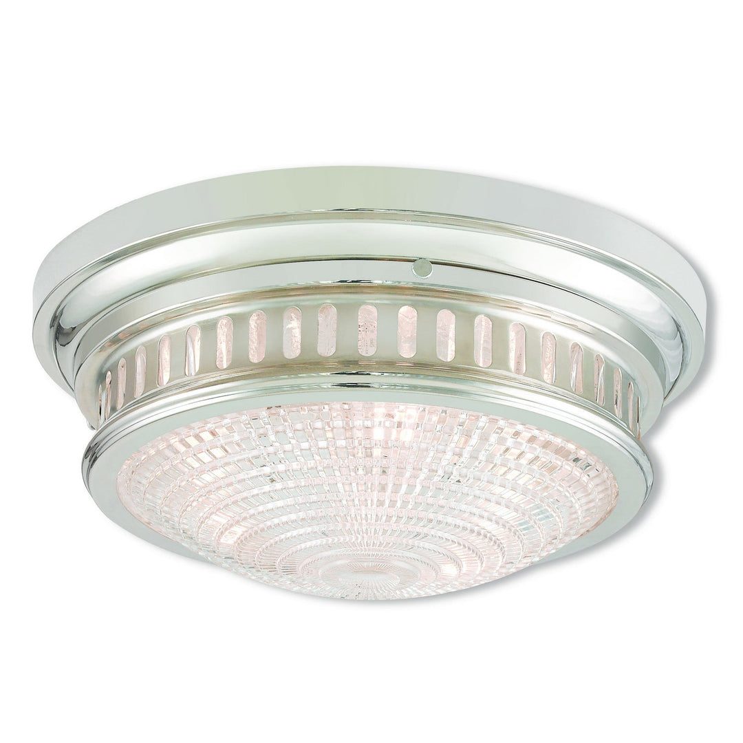 Livex Berwick 73053-35 Ceiling Light - Polished Nickel