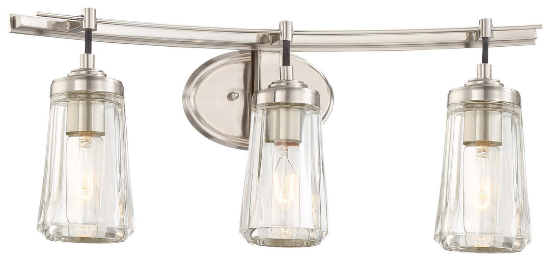 Minka-Lavery Poleis 2303-84 Bath Vanity Light 24 in. wide - Brushed Nickel