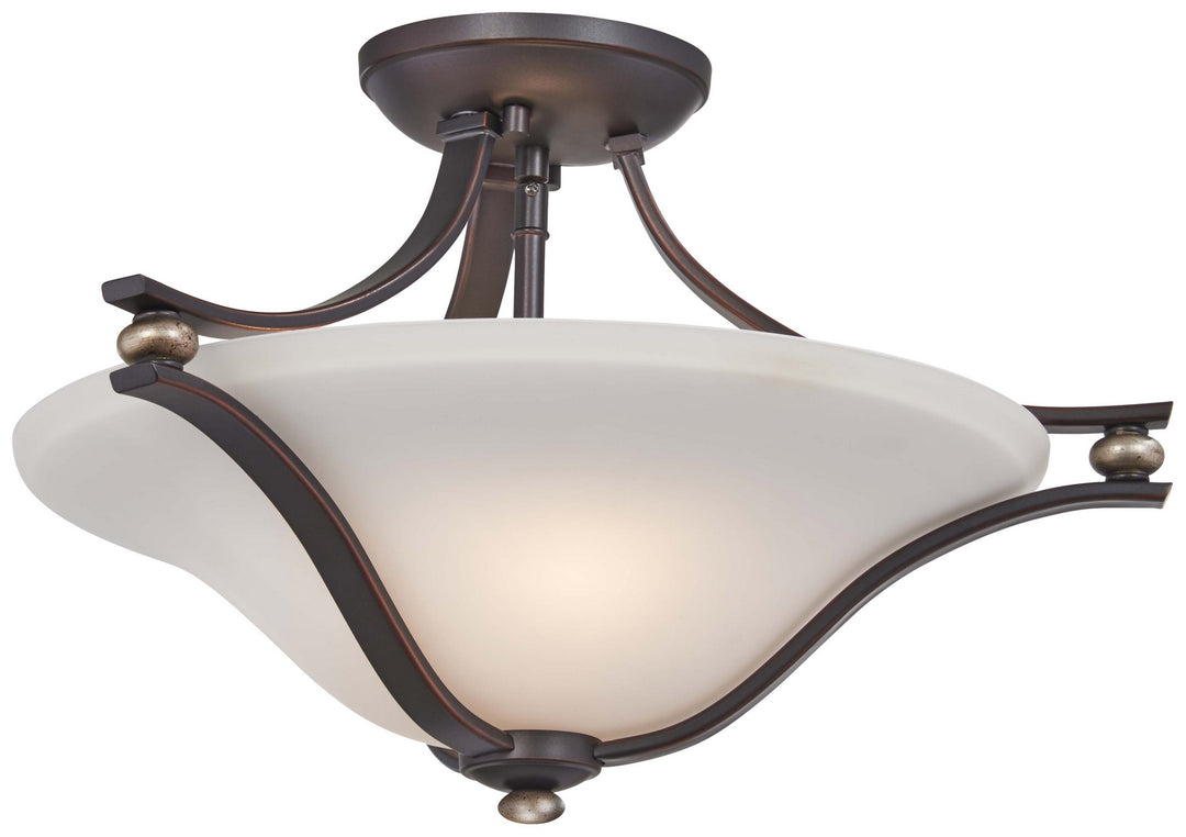 Minka-Lavery Shadowglen 3282-589 Ceiling Light - Lathan Bronze With Gold Highli