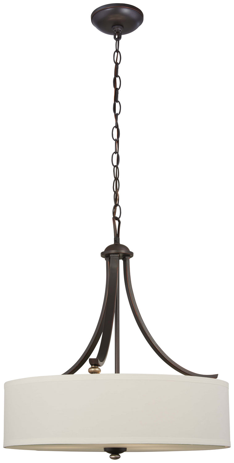 Minka-Lavery Shadowglen 3287-589 Pendant Light - Lathan Bronze With Gold Highli