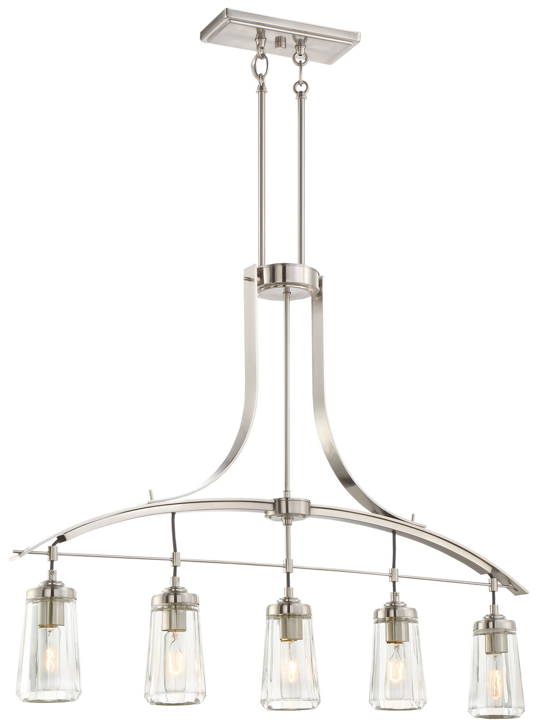 Minka-Lavery Poleis 3306-84 Pendant Light - Brushed Nickel