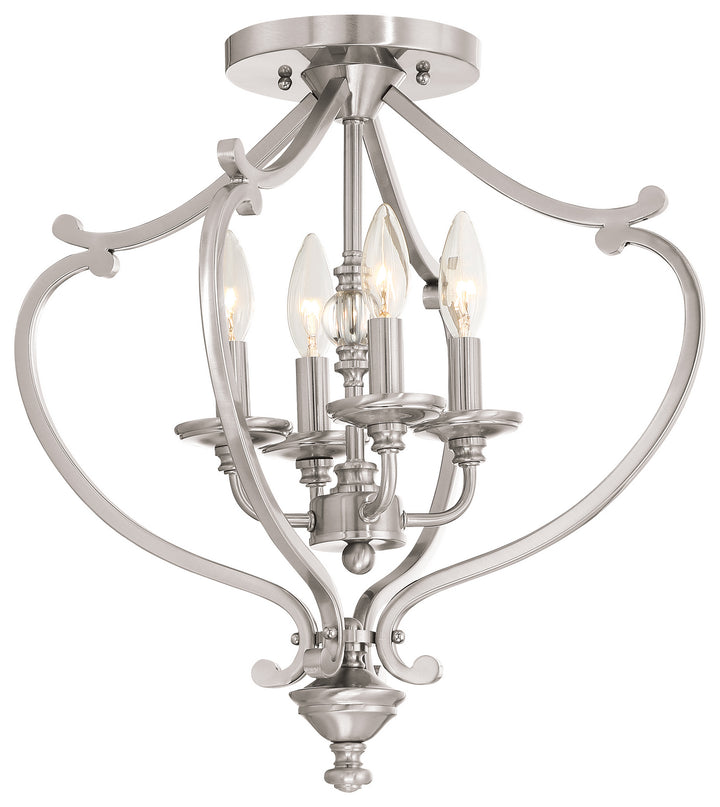 Minka-Lavery Savannah Row 3332-84 Ceiling Light - Brushed Nickel