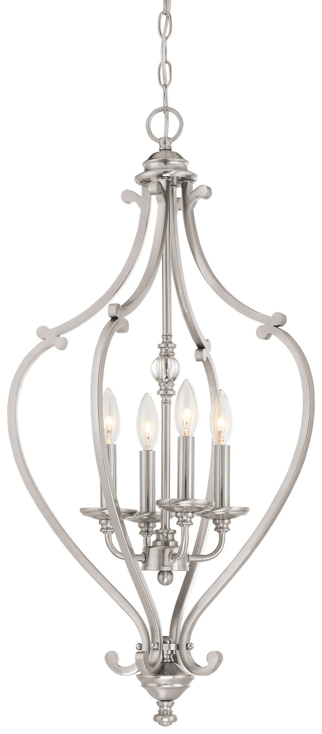 Minka-Lavery Savannah Row 3333-84 Pendant Light - Brushed Nickel