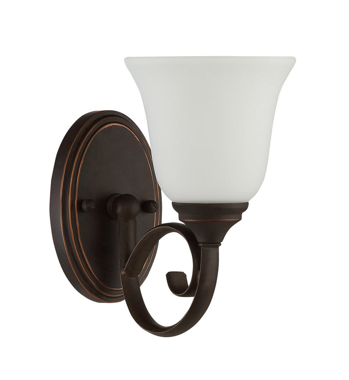 Craftmade Barrett Place 24201-MB-WG Wall Sconce Light - Mocha Bronze