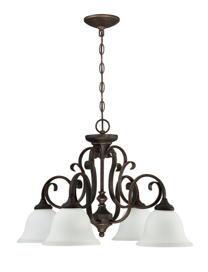 Craftmade Barrett Place 24224-MB-WG Chandelier Light - Mocha Bronze