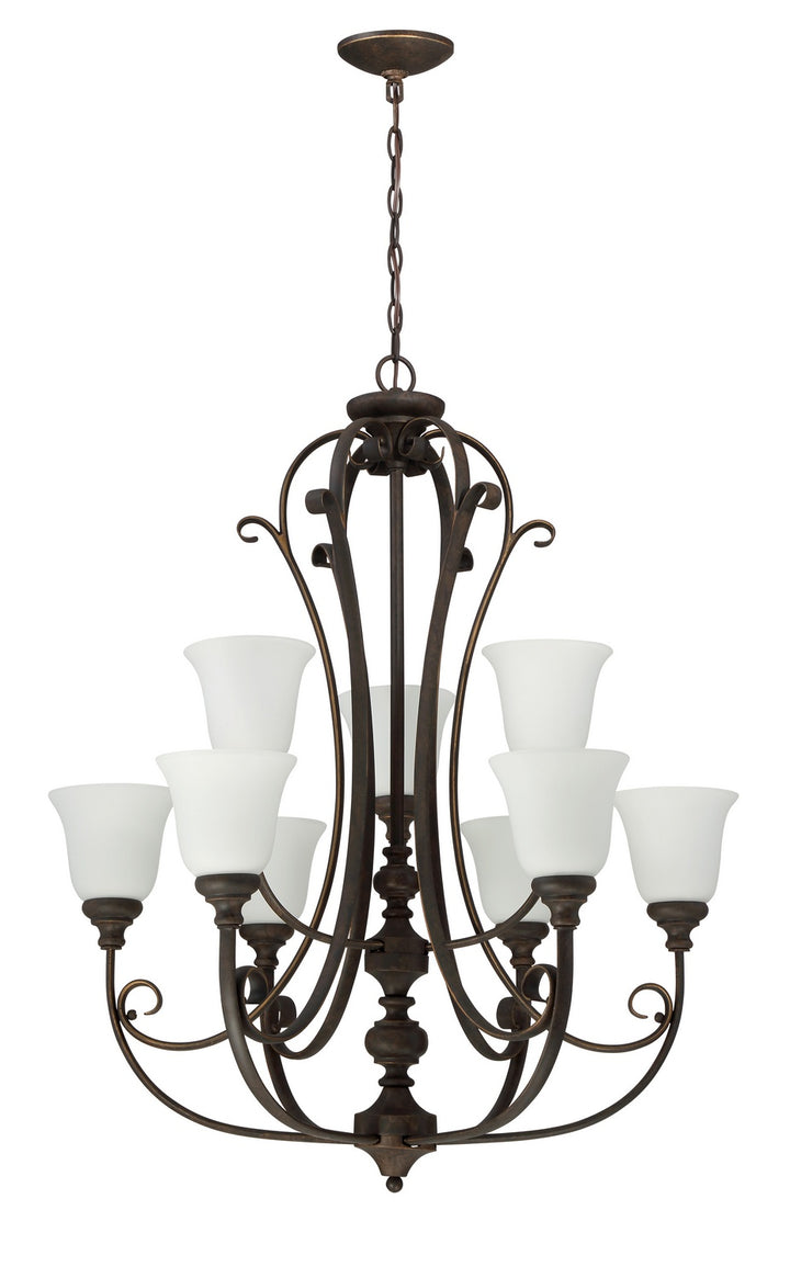 Craftmade Barrett Place 24229-MB-WG Chandelier Light - Mocha Bronze