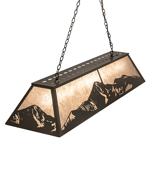 Meyda Tiffany Mountain Range 72323 Pendant Light - Timeless Bronze