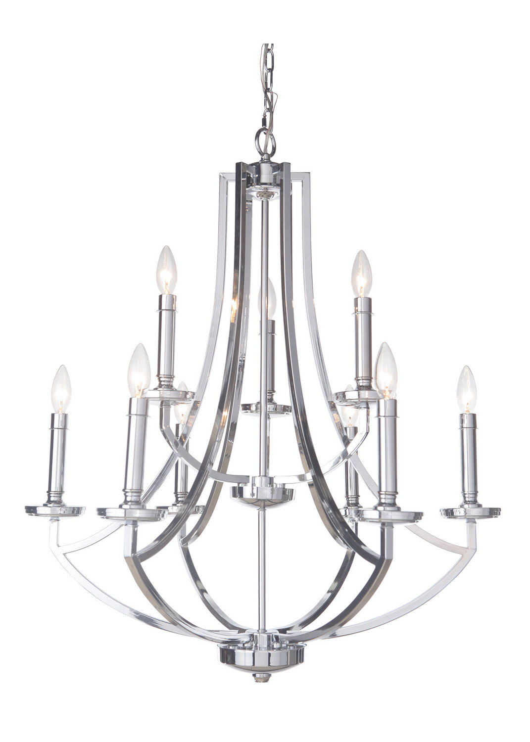 Craftmade Hayden 40029-CH Chandelier Light - Chrome